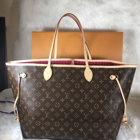 Louis Vuitton Neverfull GM Pivoine Interior - Picture 2 of 5